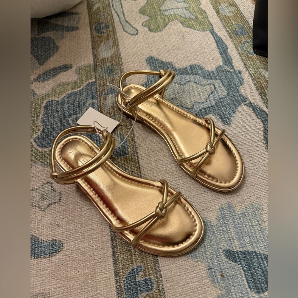 J. Crew Gold Women's Sandals